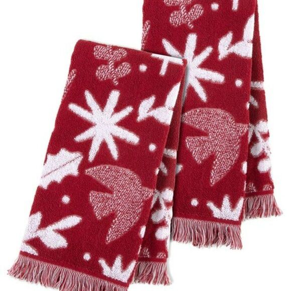 Martex Scandi 2-Pack Red Hand Towel Set - Hand Towel / Red - Picture 1 of 1